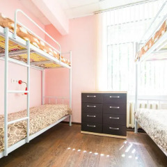 Хостел Старт Кровать в общем номере с двухъярусной кроватью фото 13