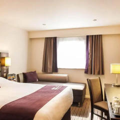 Отель Premier Inn Glasgow Pacific Quay комната для гостей фото 6