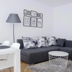 Отель Hosapartments City Center Улучшенные апартаменты с различными типами кроватей фото 4