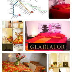 Апартаменты Gold Gladiator Apartment питание