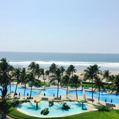 Отель Mayan Playa Departamento Uxmal 602 пляж