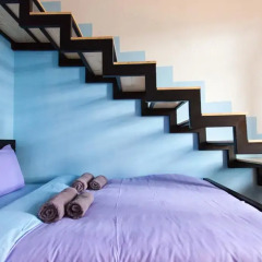 Namaste Hostel Стандартный номер с различными типами кроватей (общая ванная комната) фото 18