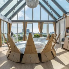 Отель The Panorama Suite (Mandelahuisje) Амстердам комната для гостей фото 2
