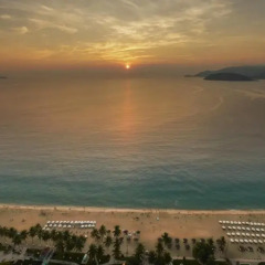 Апартаменты Sunrise Ocean View Apartment Студия с различными типами кроватей фото 17