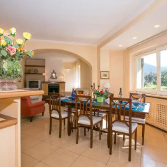 Отель Villa Alba Lanzo Ланцо-д'Интелви питание