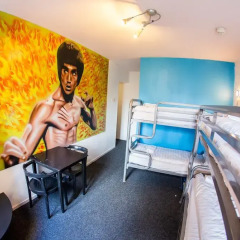 Отель St Christophers Inn at The Winston 2* Кровать в общем номере с двухъярусной кроватью фото 7