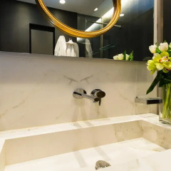 Отель Le Quattro Dame Luxury Suites Рим ванная