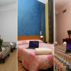 Hotel Brasil Milan Номер Эконом с разными типами кроватей (общая ванная комната) фото 6