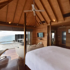 Отель Conrad Maldives Rangali Island 5* Вилла Делюкс с различными типами кроватей фото 3