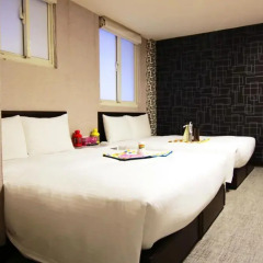 Отель Ximen Taipei DreamHouse 2* Стандартный семейный номер с различными типами кроватей фото 3