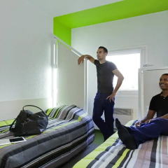 Отель hotelF1 Paris Porte de Montreuil фитнесс-зал