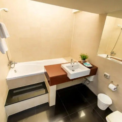 Апартаменты Laemtong Serviced Apartment Улучшенная студия с 2 отдельными кроватями фото 2