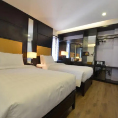 Hanoi Space Hotel 3* Номер Делюкс с различными типами кроватей фото 5