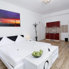 Centro Hotel Design Apart Düsseldorf Дюссельдорф комната для гостей фото 5