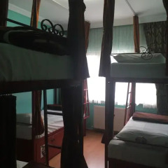 Big Apple Hostel & Hotel Кровать в общем номере с двухъярусной кроватью фото 12