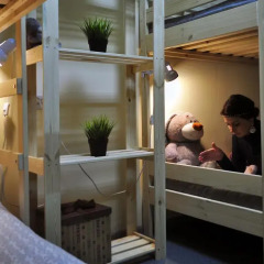 Like Hostel Ufa - 2 Кровать в общем номере фото 2
