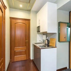 Апартаменты Four Squares Apartments on Tverskaya Апартаменты с двуспальной кроватью фото 7