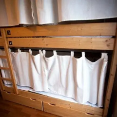 Hostel Flamingo Кровать в общем номере с двухъярусной кроватью фото 22