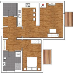 Отель Leipzig Apartmenthaus интерьер отеля