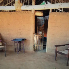 Отель Yakaduru Safari Village Yala 2* Шале с различными типами кроватей фото 7