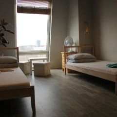Fabrika Hostel Стандартный номер с 2 отдельными кроватями фото 5