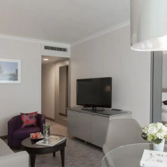 Отель Crowne Plaza Berlin City Centre 4* Стандартный семейный номер с разными типами кроватей фото 4