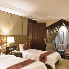 Отель Al Meroz Bangkok 5* Улучшенный номер с различными типами кроватей фото 6