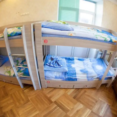 Like Hostel Коломна Кровать в общем номере с двухъярусной кроватью фото 7