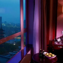 Отель Crowne Plaza City Center Ningbo 4* Улучшенный люкс с различными типами кроватей фото 2