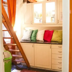 Hostel Budapest Center Номер с общей ванной комнатой с различными типами кроватей (общая ванная комната) фото 4