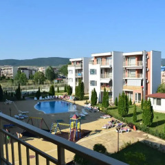 Апартаменты Nessebar Fort Club Studio балкон