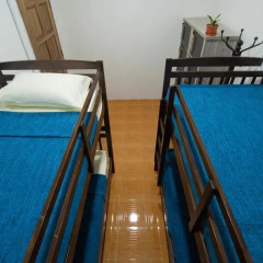 Alice Semporna Backpackers Hostel Кровать в общем номере с двухъярусной кроватью фото 4