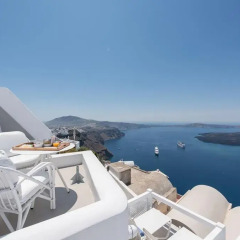 Отель Aqua Luxury Suites Люкс с различными типами кроватей фото 12