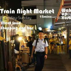 Wake Up Hostel Bangkok Кровать в общем номере фото 7