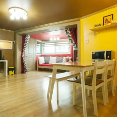 Отель Han River Guesthouse 2* Семейная студия с двуспальной кроватью фото 20