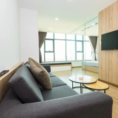 Апартаменты Sunrise Ocean View Apartment Студия с различными типами кроватей фото 12