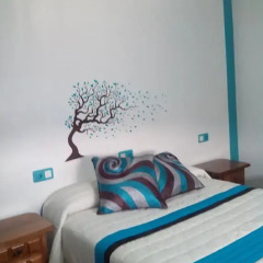 Отель Albergue Pension Flavia Стандартный номер фото 7