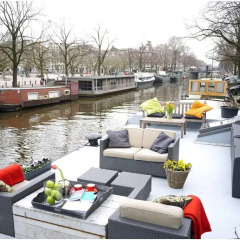Отель Houseboat Prinsheerlijk бассейн