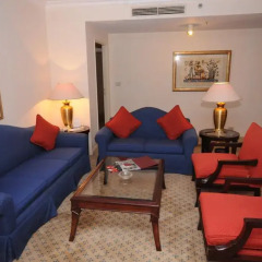 Отель Hilton Cairo World Trade Center Residences 4* Люкс с различными типами кроватей фото 6