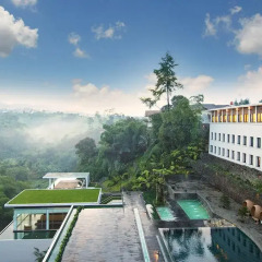 Padma Hotel Bandung 5* Номер Делюкс с различными типами кроватей фото 6