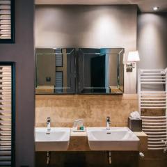 Отель Baltazar Budapest 4* Стандартный номер с различными типами кроватей фото 22
