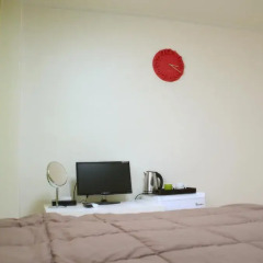 Отель Patio 59 Hongdae Guesthouse 2* Стандартный номер с двуспальной кроватью фото 3