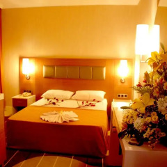 Oba Star Hotel & Spa - All Inclusive 3* Стандартный семейный номер с двуспальной кроватью фото 5