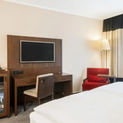 Hotel NH Düsseldorf City Nord 4* Стандартный номер разные типы кроватей фото 6