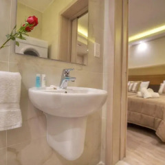 Апартаменты Onyx Suites & Apartments Семейная студия с двуспальной кроватью фото 10