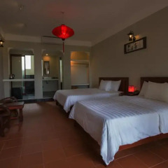 Отель Gem Hoi An Villa 2* Стандартный семейный номер с двуспальной кроватью фото 7