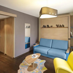 Отель Aparthotel Adagio Köln City Германия, Кёльн - 5 отзывов об отеле, цены и фото номеров - забронировать отель Aparthotel Adagio Köln City онлайн комната для гостей фото 4