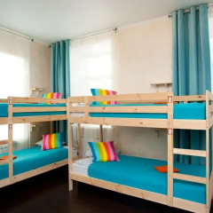 Europa Hostel Кровать в общем номере с двухъярусной кроватью фото 5