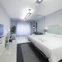 Отель Pension T5 Donostia Suites Номер Делюкс с различными типами кроватей фото 7