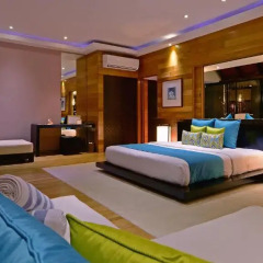 Отель Adaaran Prestige Vadoo 5* Вилла с различными типами кроватей фото 34